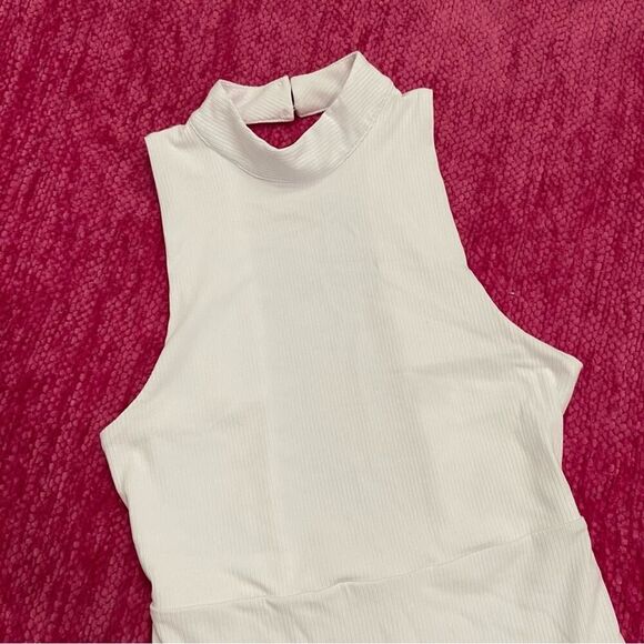 Lovers + Friends Christina Mini Dress Sleeveless Backless White Size Small - Picture 4 of 16
